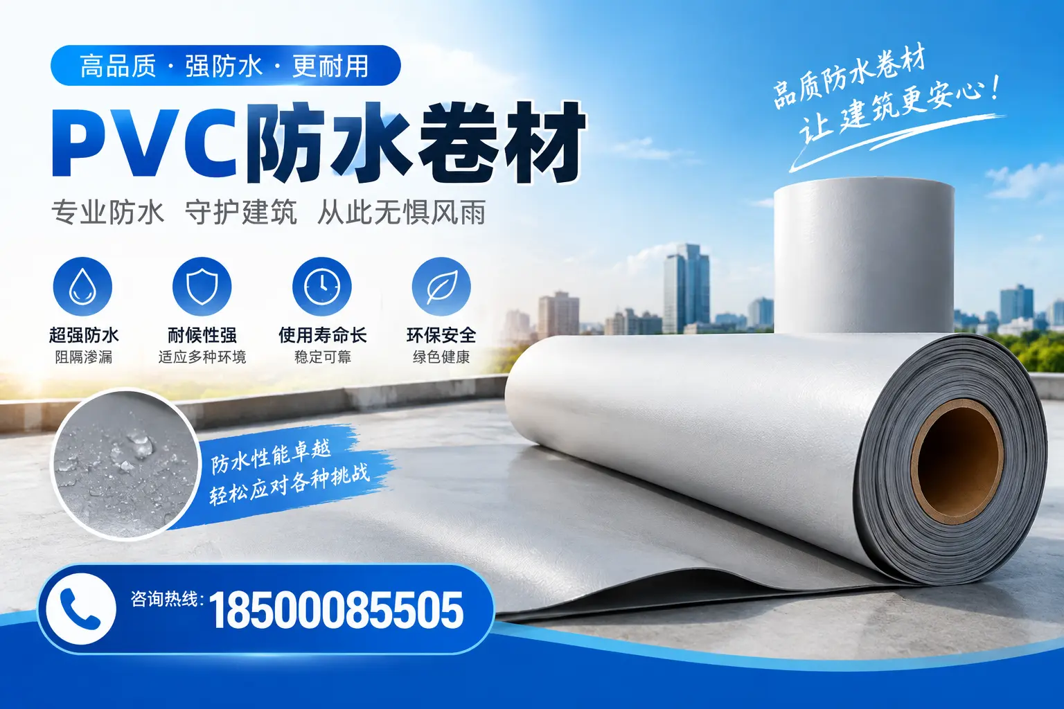 如何选择高质量的PVC防水卷材？宣城消费者必看指南